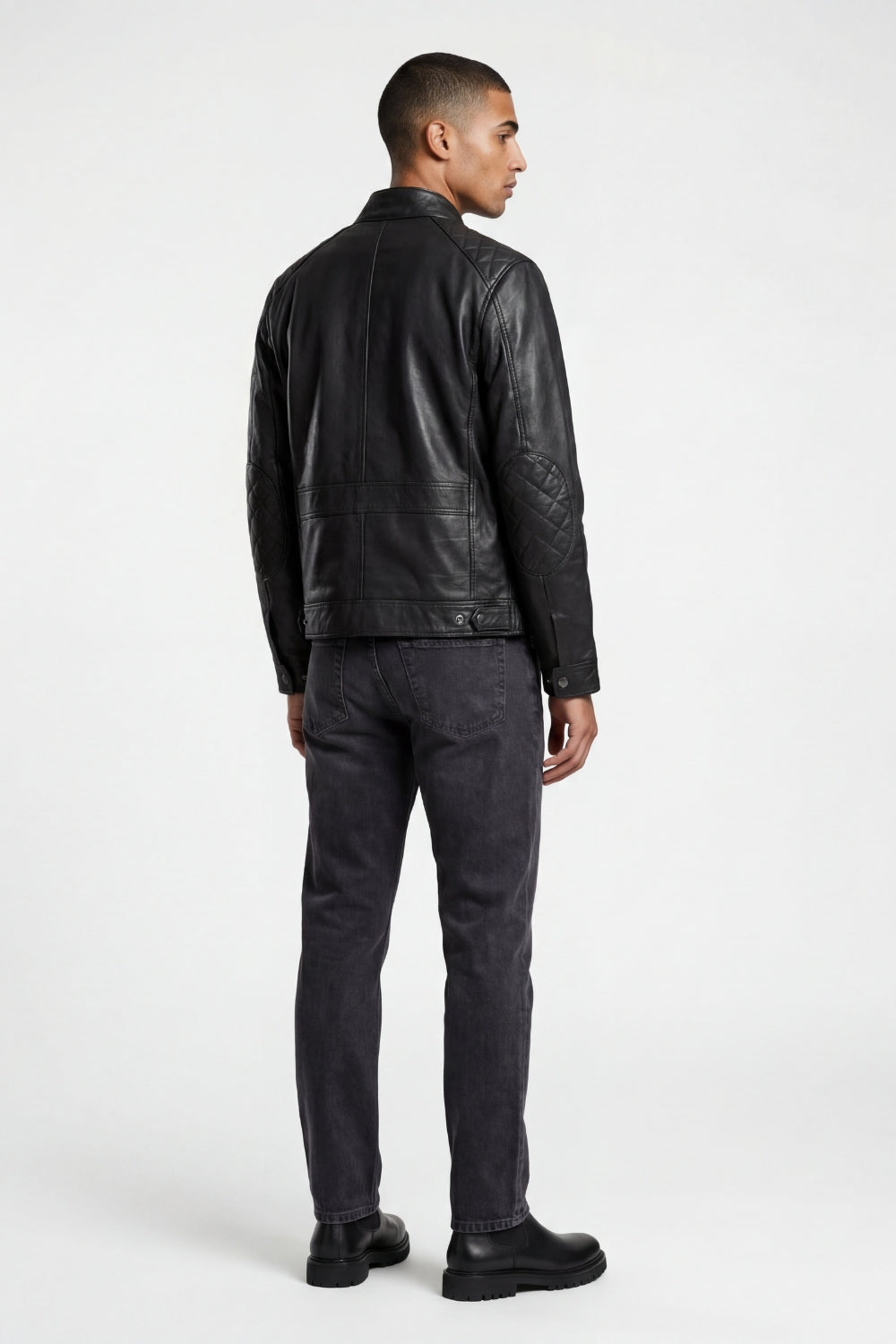 Leather Jacket in Black