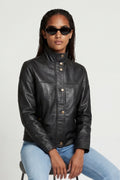 Leather Jacket in Black