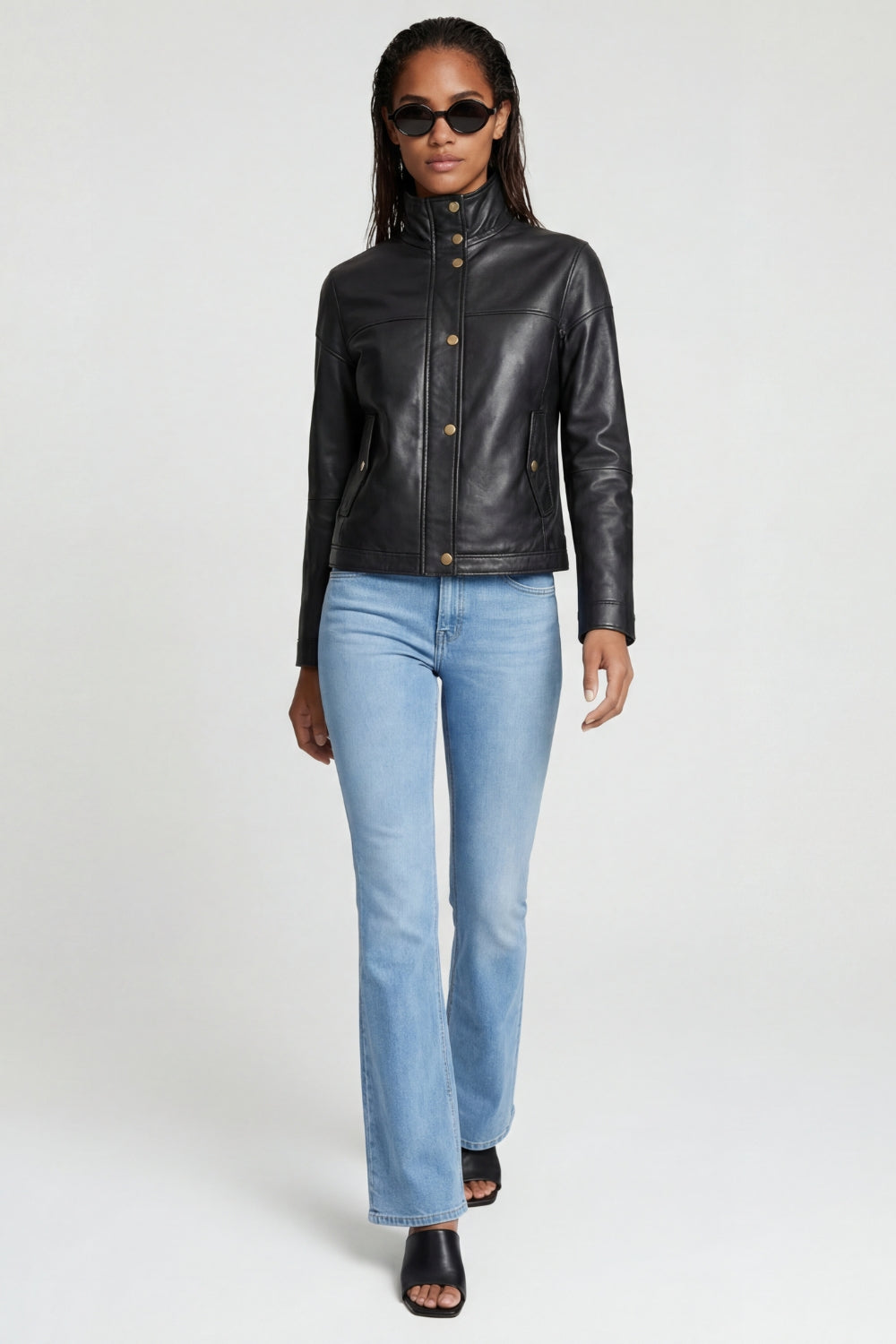 Leather Jacket in Black
